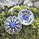 These stunning pewter necklaces are an excellent talisman of good blessings. Wear these good blessings yourself or gift them to another! Natural sodalite takes the center of this beautiful pendant and is surrounded by a goddess drawing down the moon. These stunning pewter necklaces are an excellent talisman of good blessings. Wear these good blessings yourself or gift them to another! Natural sodalite takes the center of this beautiful pendant and is surrounded by a goddess drawing down the moon.